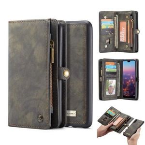 Megshi CELL PHONE CASE A50 Flip Card Wallet Leather crossbody DETACHABLE